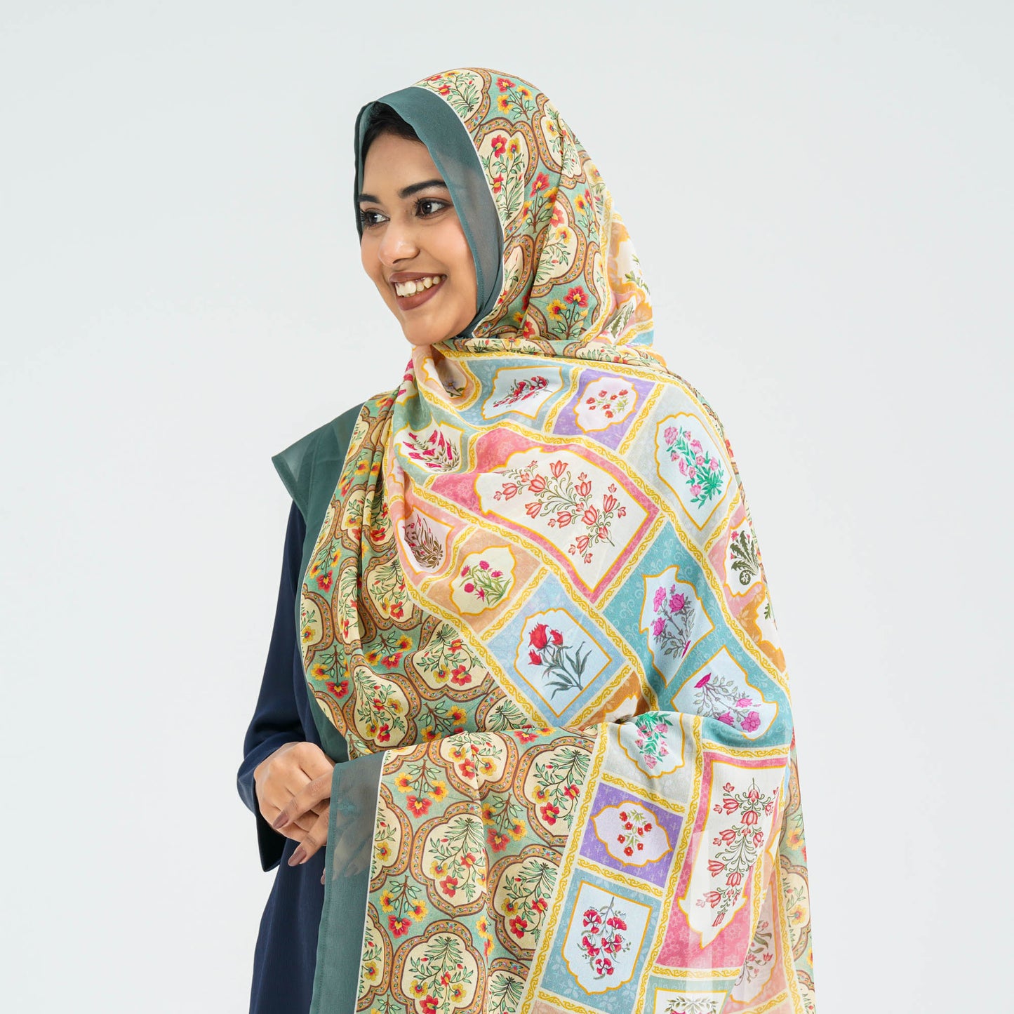 Women’s Multicolor Georgette Scarf
