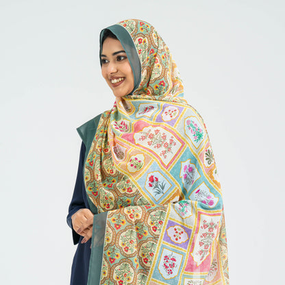 Women’s Multicolor Georgette Scarf
