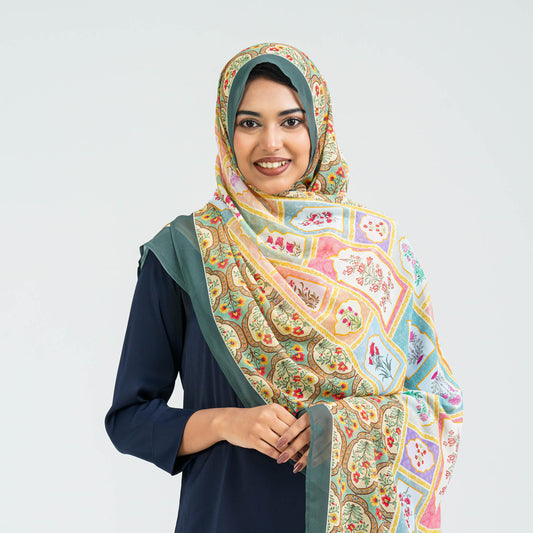 Women’s Multicolor Georgette Scarf