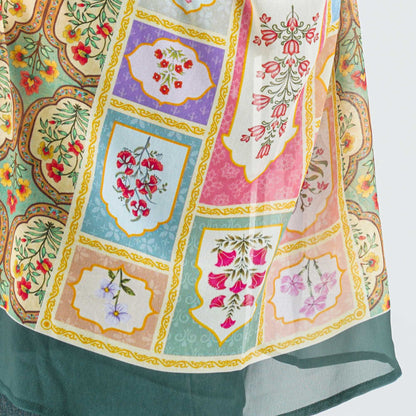 Women’s Multicolor Georgette Scarf
