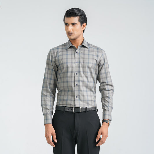 Men’s Army Green Formal Shirt