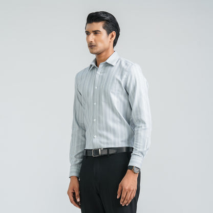 Men’s Ash Cotton Formal Shirt