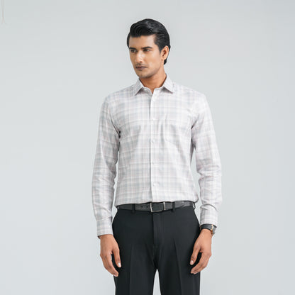 Men’s Pink Cotton Formal Shirt