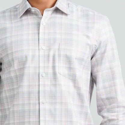 Men’s Pink Cotton Formal Shirt