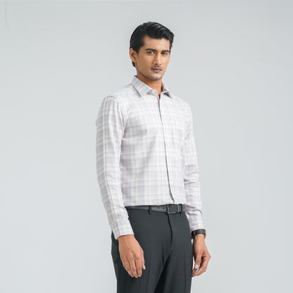 Men’s Pink Cotton Formal Shirt