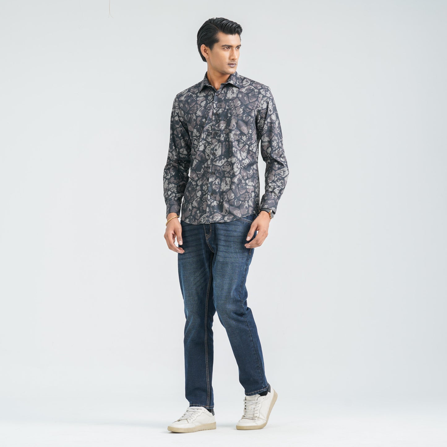 Men’s Coffee Casual Shirt