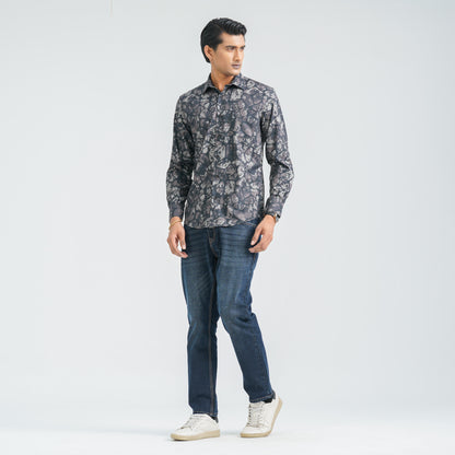 Men’s Coffee Casual Shirt