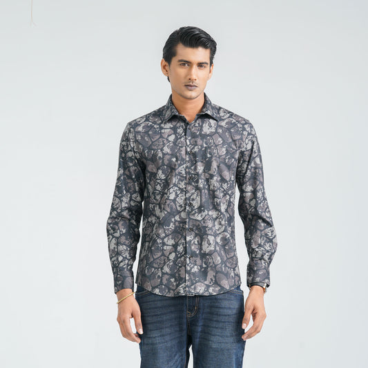 Men’s Coffee Casual Shirt
