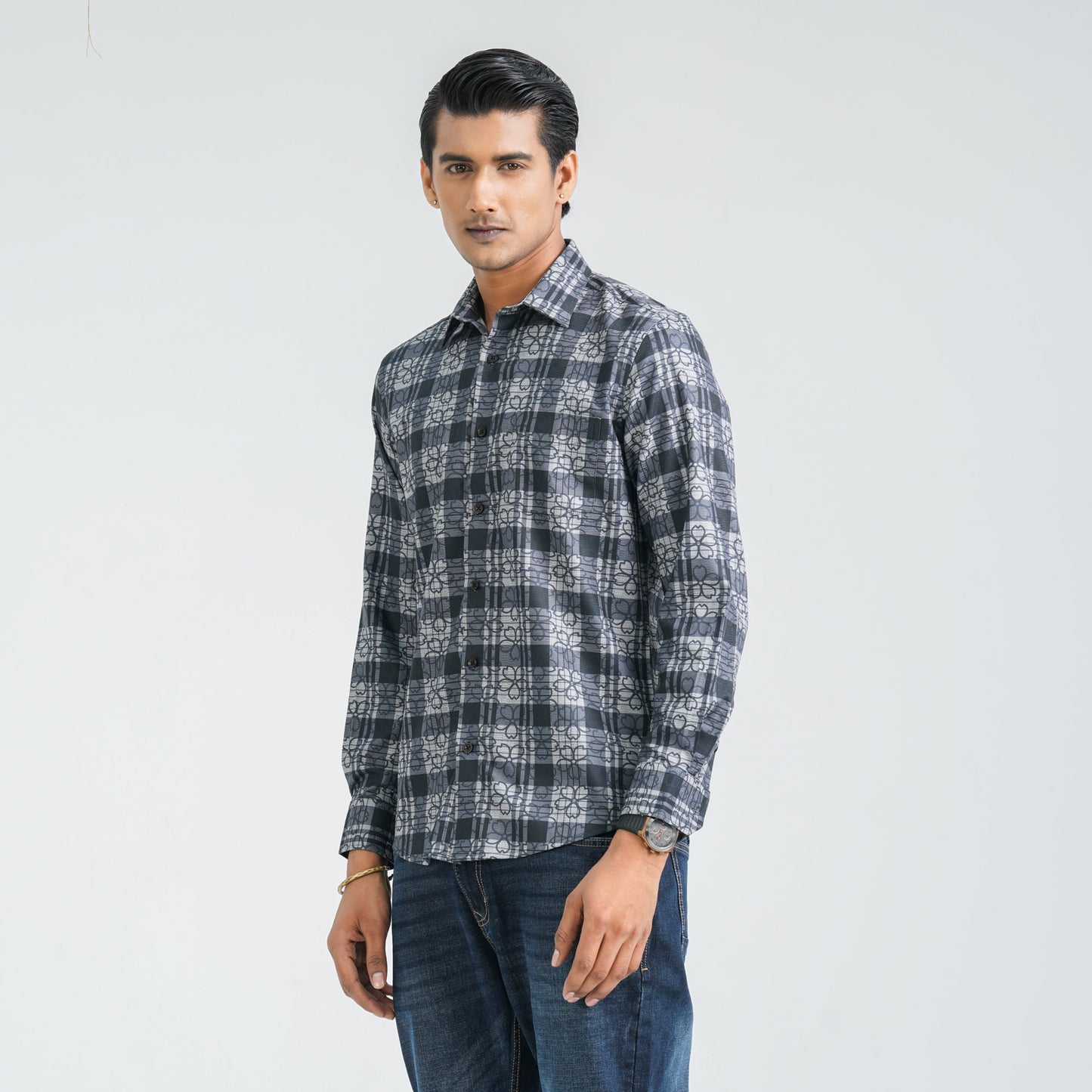 Men’s Olive Casual Shirt