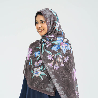 Women’s Brown Georgette Scarf