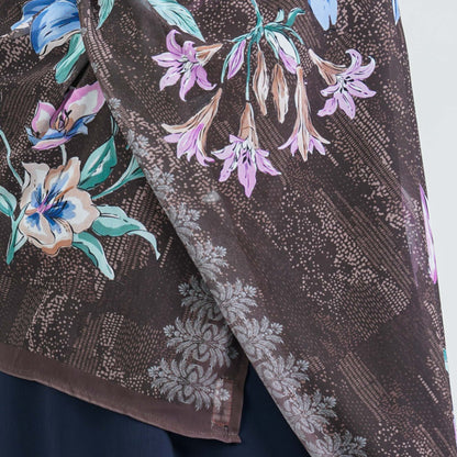 Women’s Brown Georgette Scarf