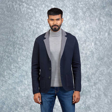 Load image into Gallery viewer, MENS CARDIGAN-NAVY
