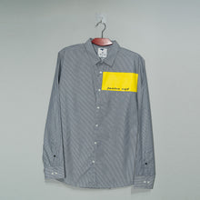 Load image into Gallery viewer, MENS CASUAL SHIRT- BLUE AND WHITE STRIPE
