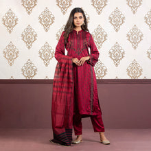 Load image into Gallery viewer, ETHNIC PREMIUM 3PCS-MAROON
