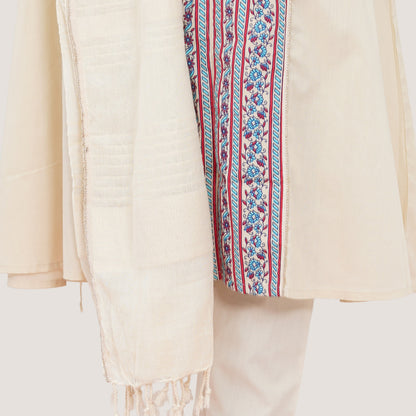 Womens Off White Three Piece Set