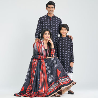 Men’s Blended Fabric Panjabi