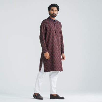 Mens Jacquard  Panjabi