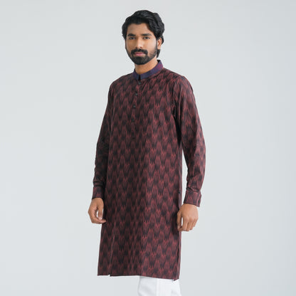 Mens Jacquard  Panjabi