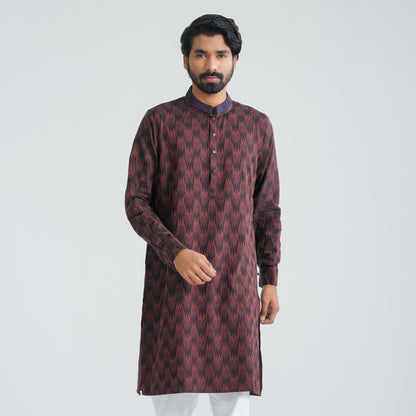 Mens Jacquard  Panjabi