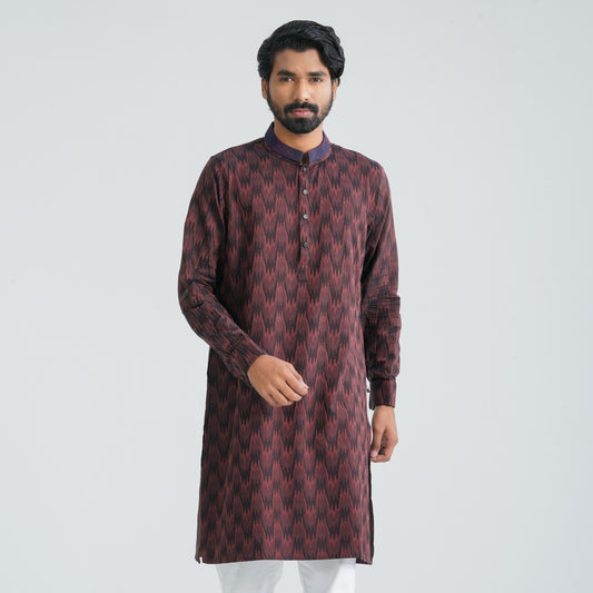 Mens Jacquard  Panjabi