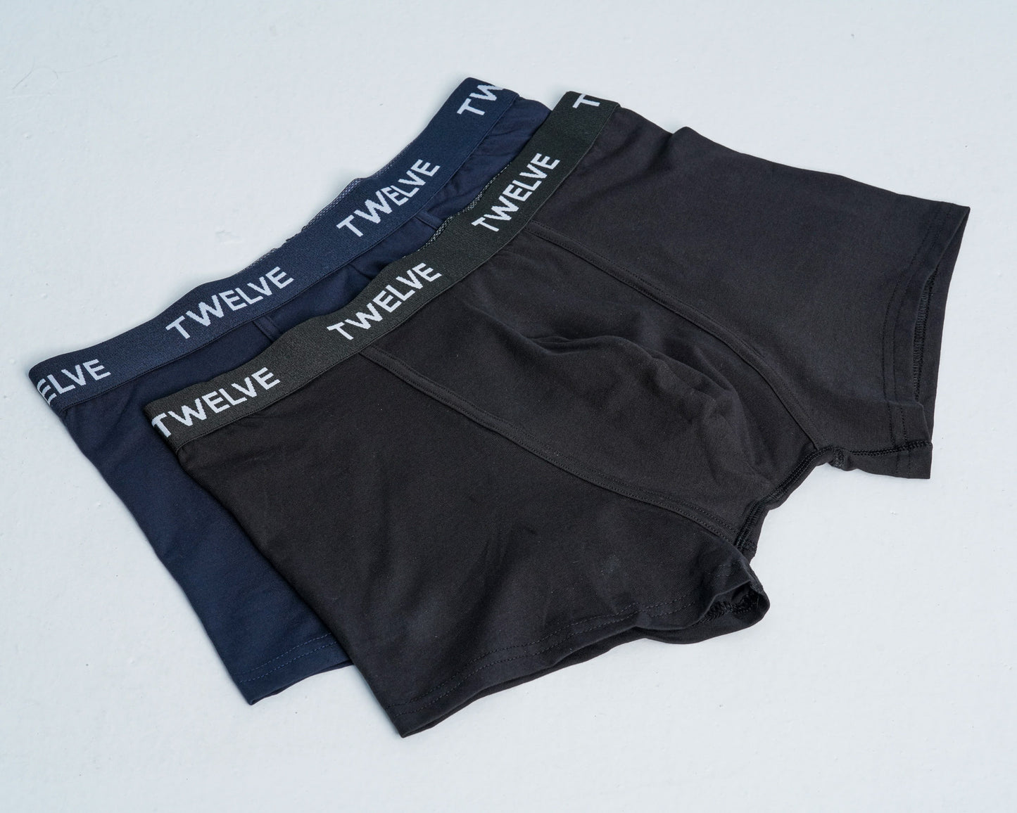 Men’s Navy & Black Boxer Shorts