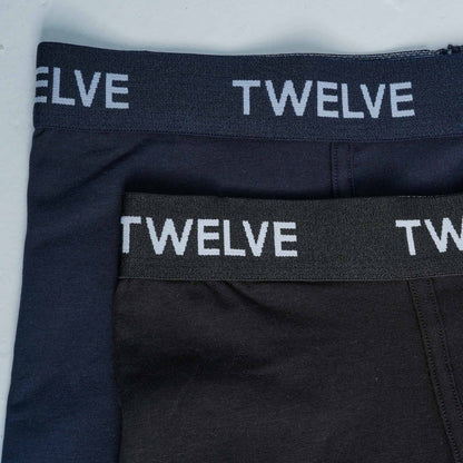 Men’s Navy & Black Boxer Shorts