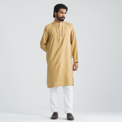 Mens Cotton Blended  Karchupi Panjabi