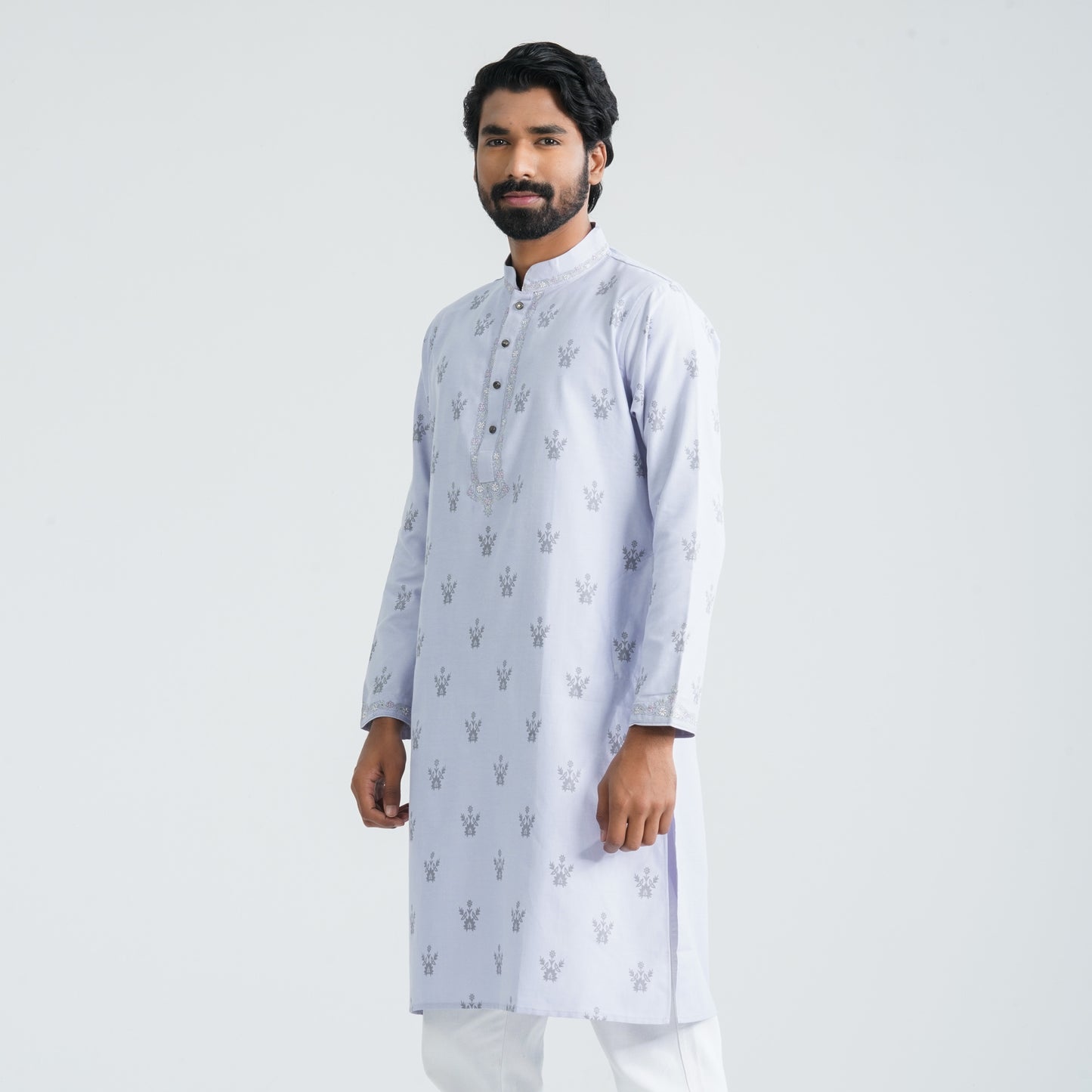 Men's Lavender Panjabi