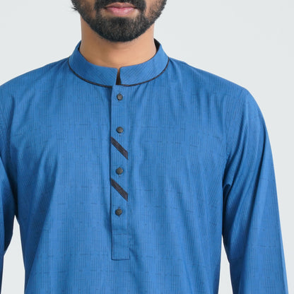 Mens Navy Basic Panjabi