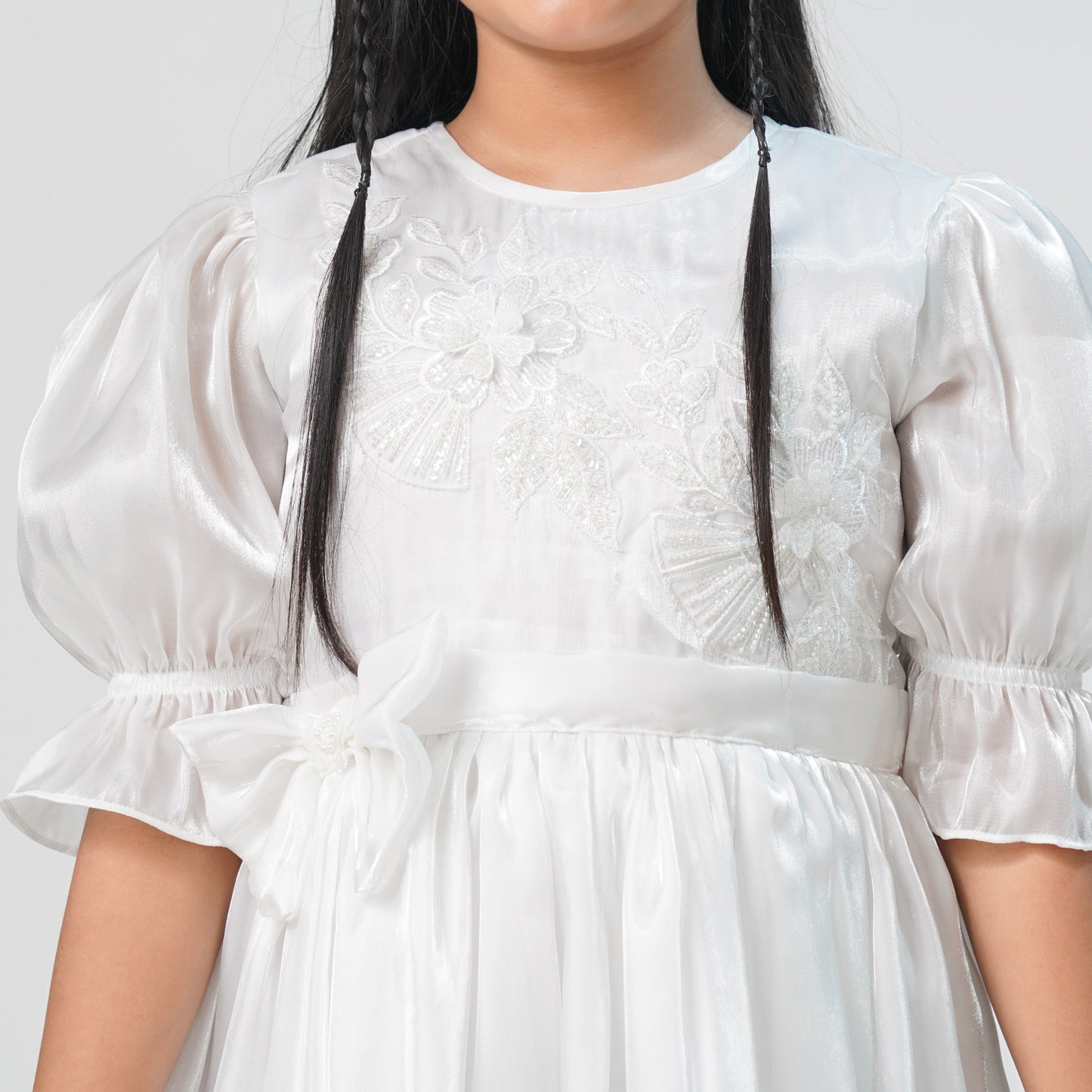 Girls White Frock