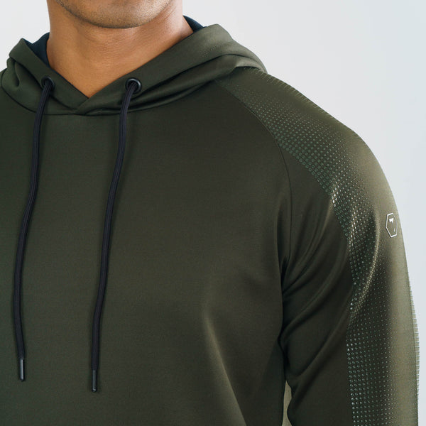 Mens Olive Hoodie