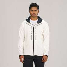 Load image into Gallery viewer, Mens White Active Hoodie
