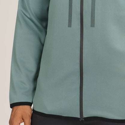 Mens Sage Green Active Hoodie