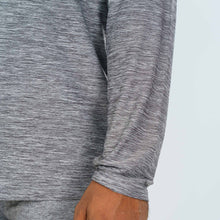 Load image into Gallery viewer, Mens Grey Melange Hoodie
