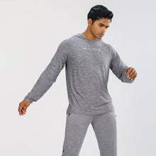 Load image into Gallery viewer, Men&#39;s Grey Melange Hoodie
