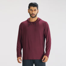 Load image into Gallery viewer, Men’s Maroon Hoodie
