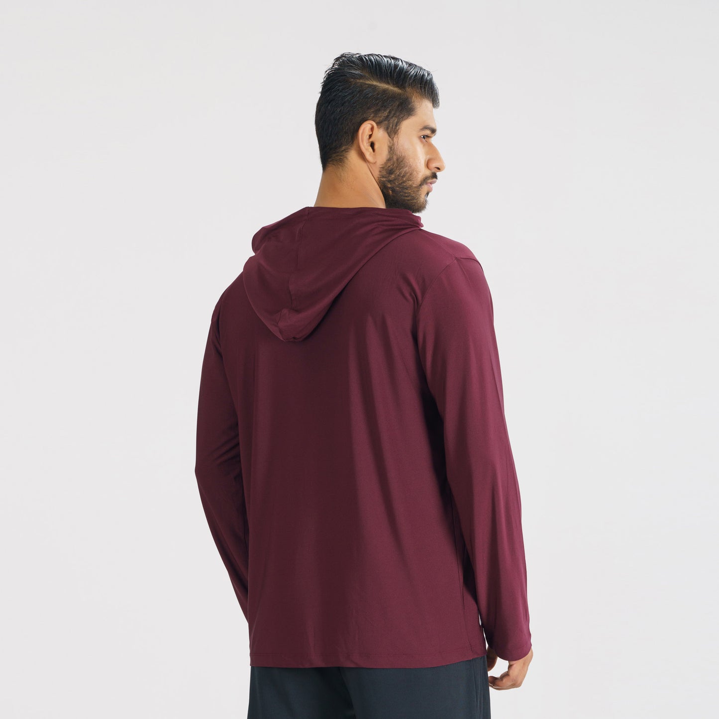 Mens Maroon Hoodie