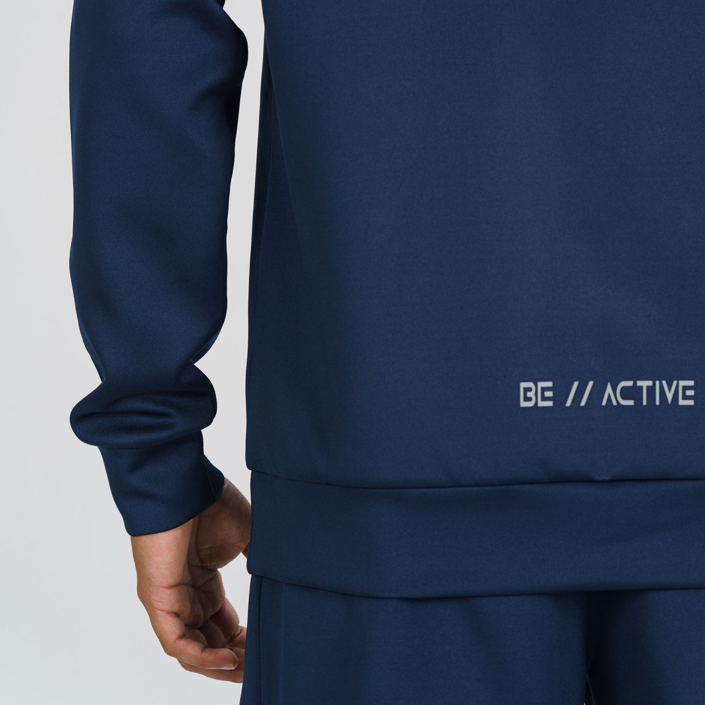 Mens Navy Hoodie