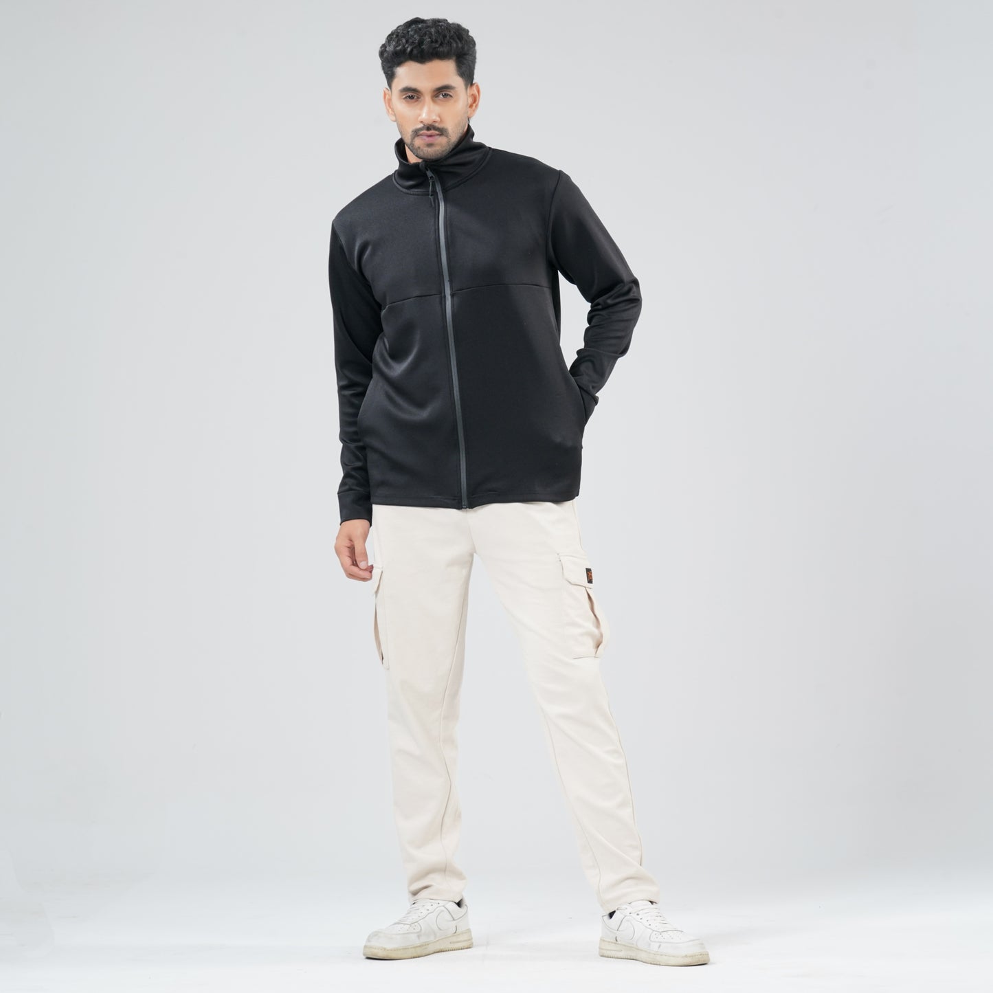 Mens Black Sweat Shirt