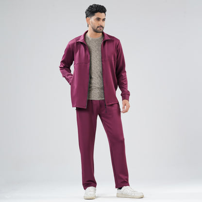 Mens Maroon Sweat Shirt