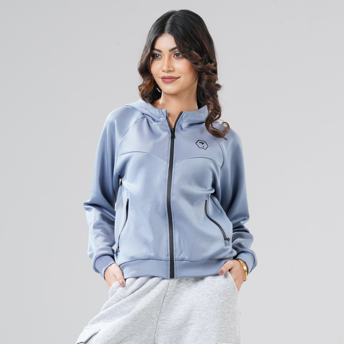 Women's Blue Hoodie