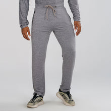 Load image into Gallery viewer, Mens Gray Melange Joggers
