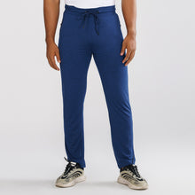 Load image into Gallery viewer, Mens Navy Melange Joggers
