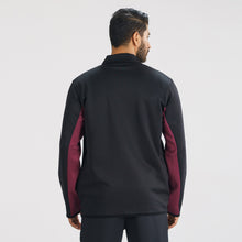 Load image into Gallery viewer, Mens Black &amp; Maroon Sweatshirt
