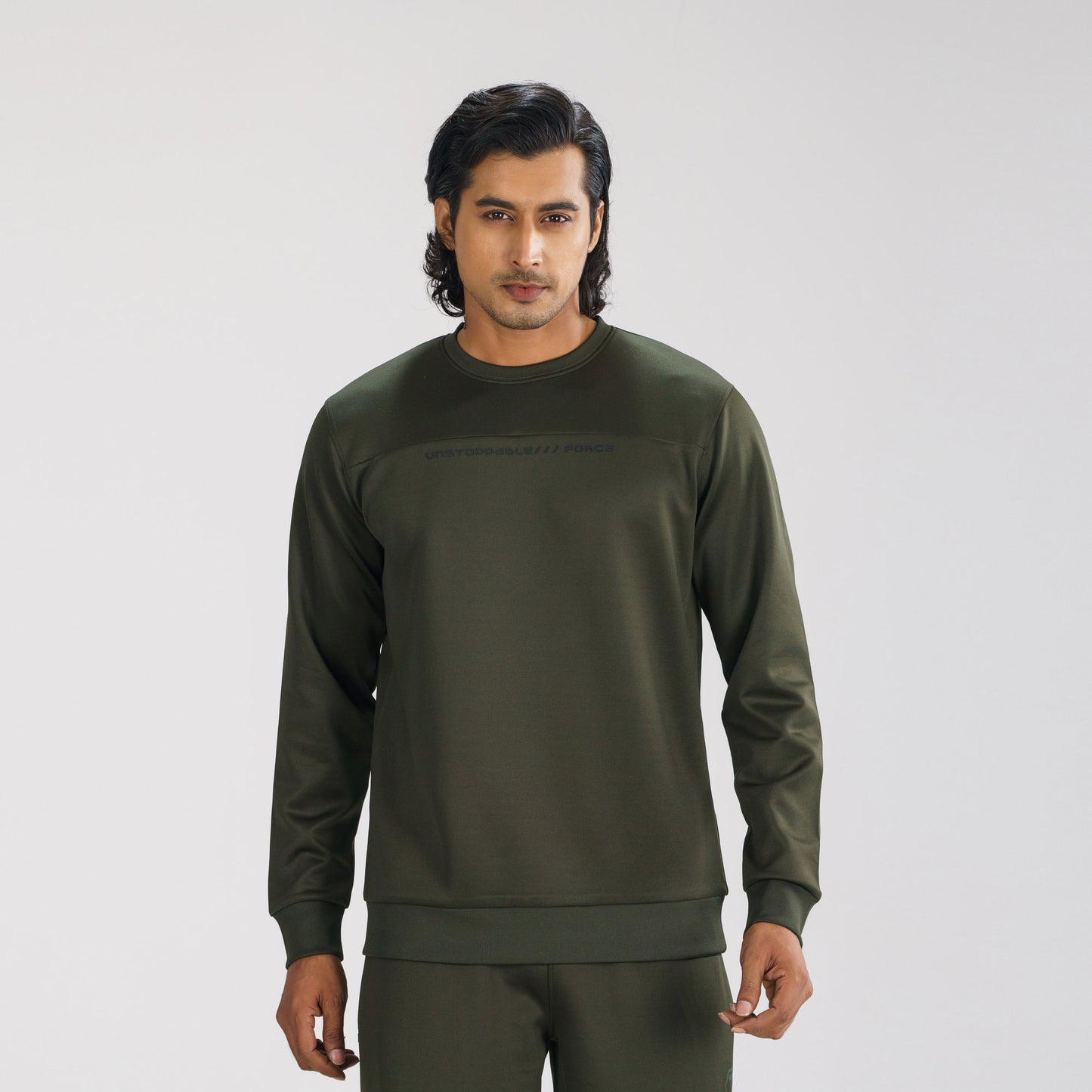 Mens Olive Sweatshirt