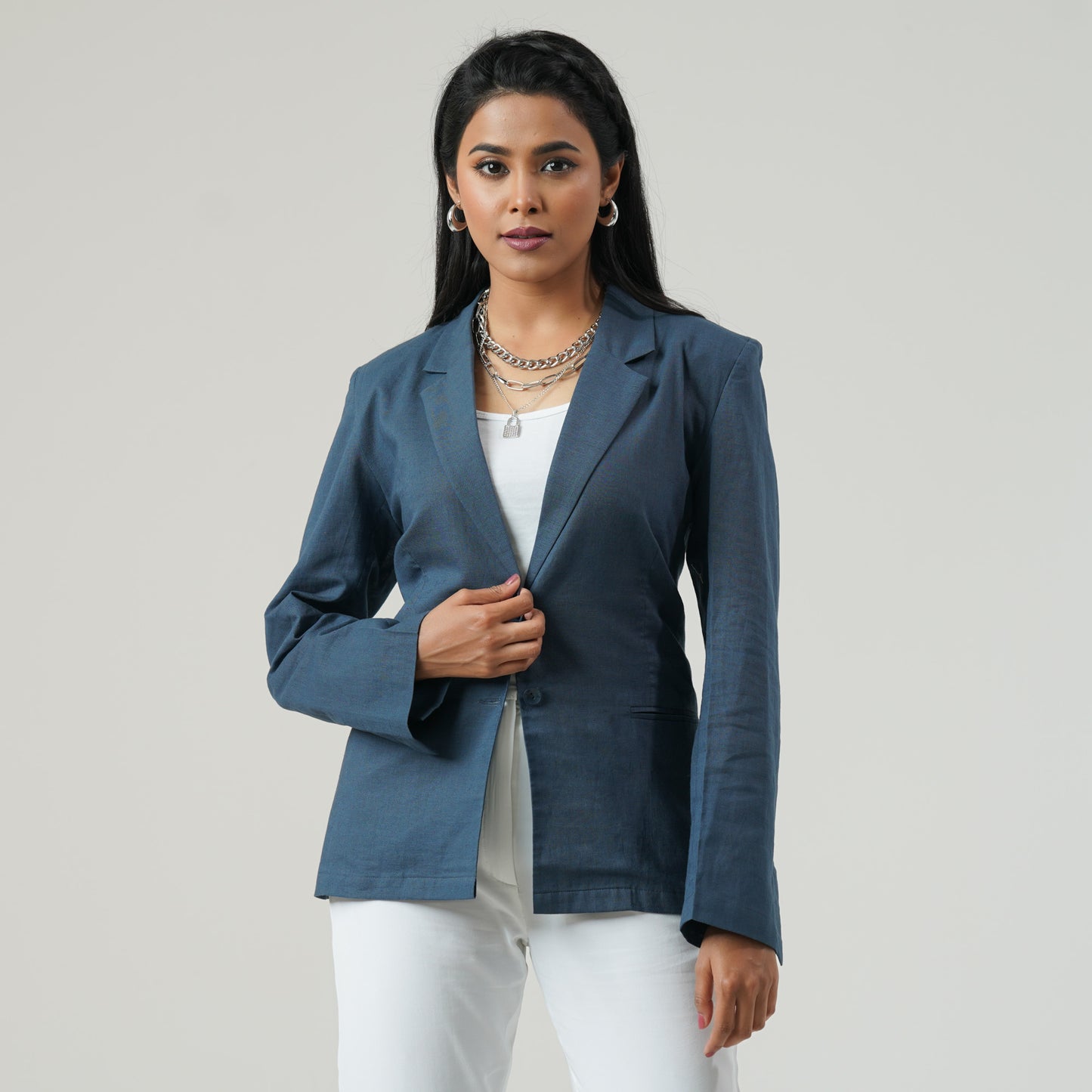 Womens Navy Blazer