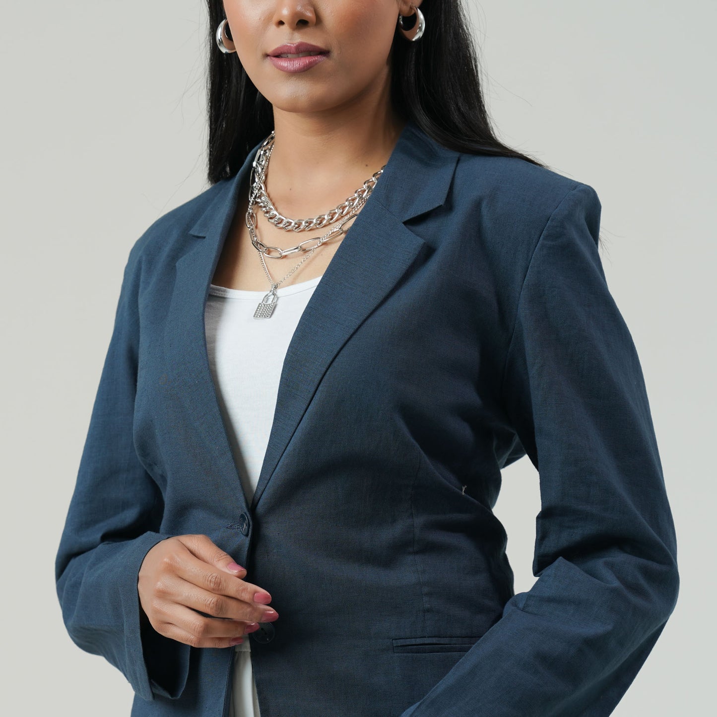Womens Navy Blazer