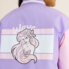 Load image into Gallery viewer, Girls Lavender Printed Bomber
