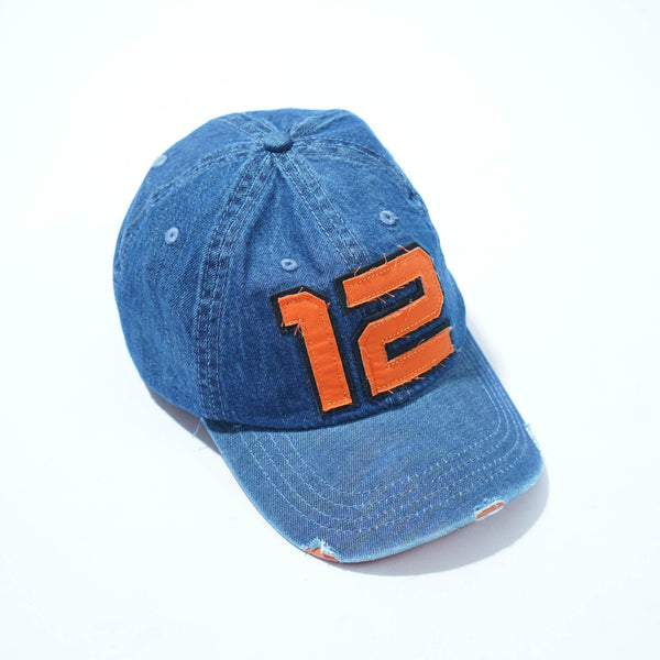 Mens Cap-Navy Denim