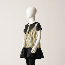 Load image into Gallery viewer, BABY GIRLS DRESS-YELLOW PRINT
